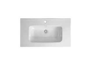 Тумба с раковиной Aquatek Вега AQ77080-MG 81 см серый матовый